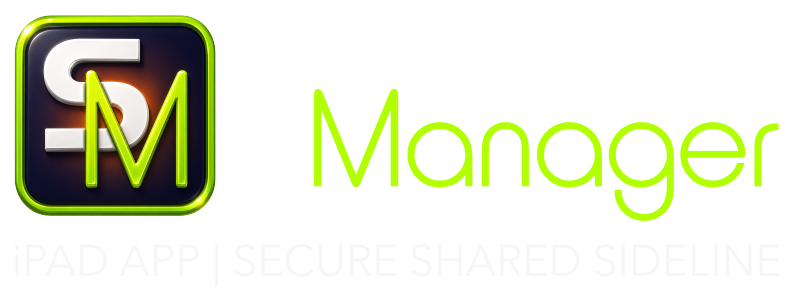 SidelineManager — iPad app for the secure shared sideline